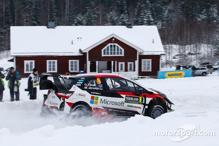 Ott Tanak, Martin Järveoja, Toyota Yaris WRC, Toyota Gazoo Racing