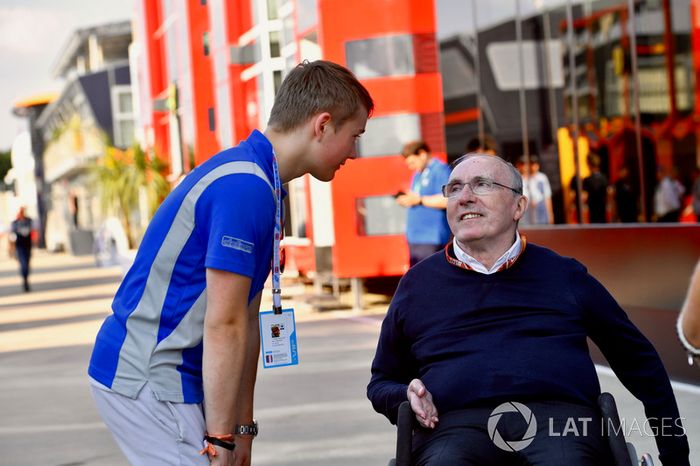 Billy Monger y Frank Williams, Williams Team