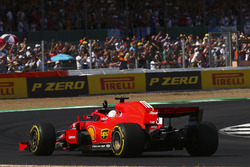 Le vainqueur Sebastian Vettel, Ferrari SF71H