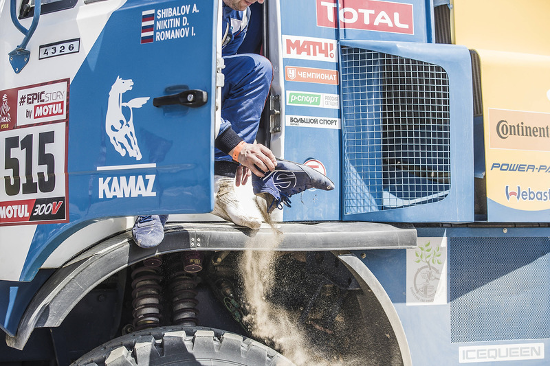 #515 Team Kamaz Master: Anton Shibalov, Dmitrii Nikitin, Ivan Romanov