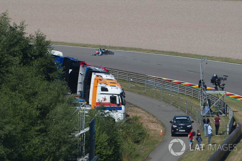 Tito Rabat, Avintia Racing, crash