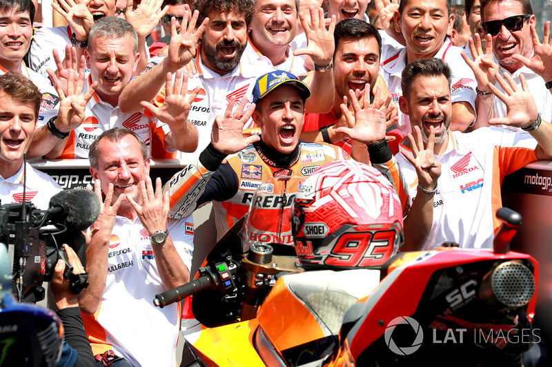 Il vincitore della gara Marc Marquez, Repsol Honda Team
