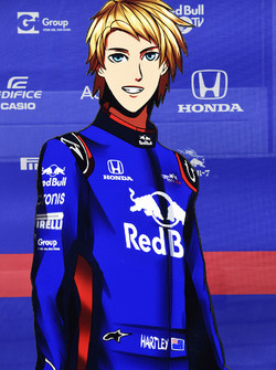 Изображение гонщика Scuderia Toro Rosso Брендона Хартли