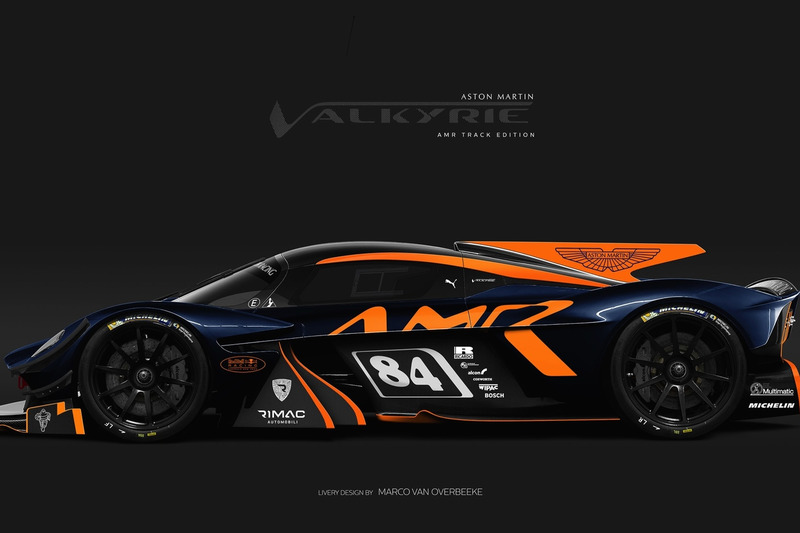 Aston Martin Valkyrie - ескіз