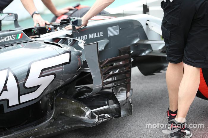 Haas F1 Team VF-17 detail