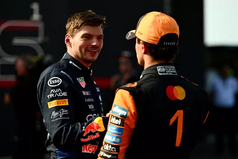Max Verstappen, Red Bull Racing, Lando Norris, McLaren