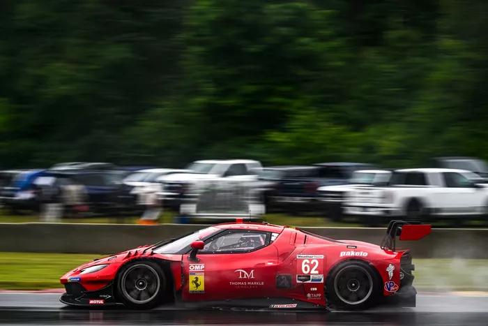 #62 Risi Competizione Ferrari 296 GT3 EVO: Daniel Serra, Davide Rigon, Ben Barker