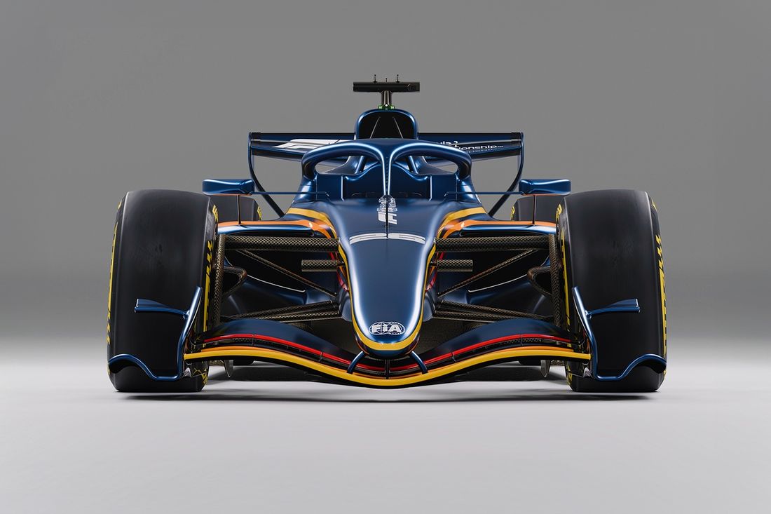 2026 FIA F1 car render