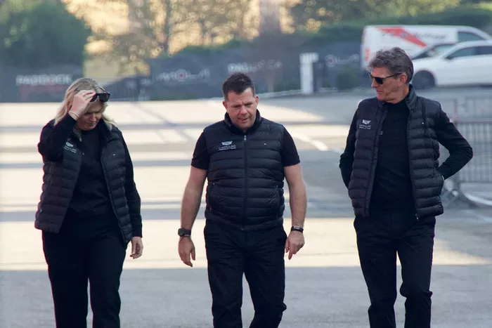 Cadillac Racing team members