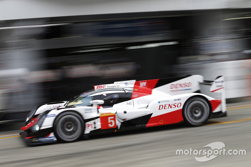 #5 Toyota Racing Toyota TS050 Hybrid: Sébastien Buemi, Kazuki Nakajima, Anthony Davidson