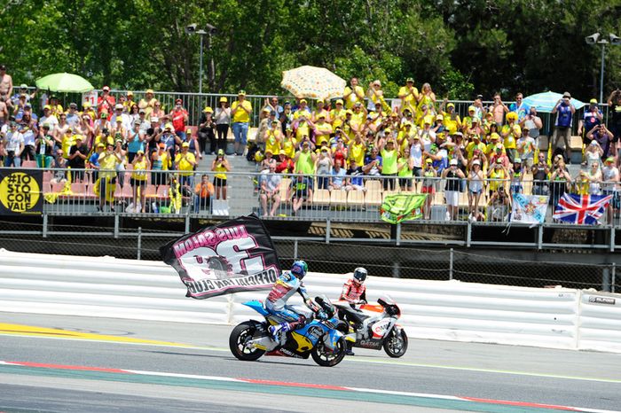 Xavier Simeon, QMMF Racing Team, Alex Marquez, Marc VDS, Luis Salom remembrance
