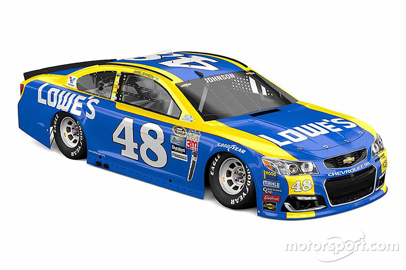 Jimmie Johnson, Hendrick Motorsports Chevrolet, livrea speciale