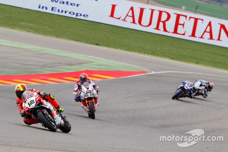 Javier Fores, Barni Racing Team et Michael van der Mark, Honda WSBK Team