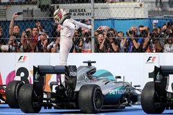 Race winner Lewis Hamilton, Mercedes AMG F1