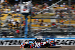 Race winner Kyle Busch, Joe Gibbs Racing Toyota