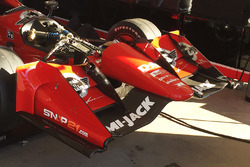 Detalle de partes aerodinámicas de Honda