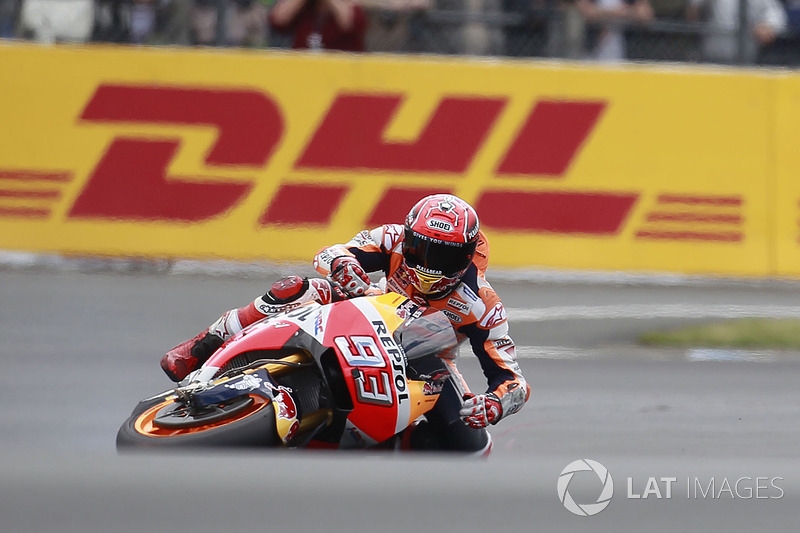 Sturz: Marc Marquez, Repsol Honda Team