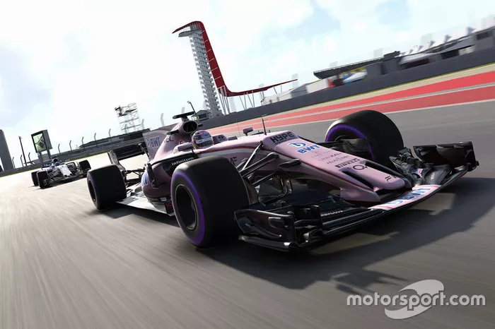 Screenshot del juego F1 2017