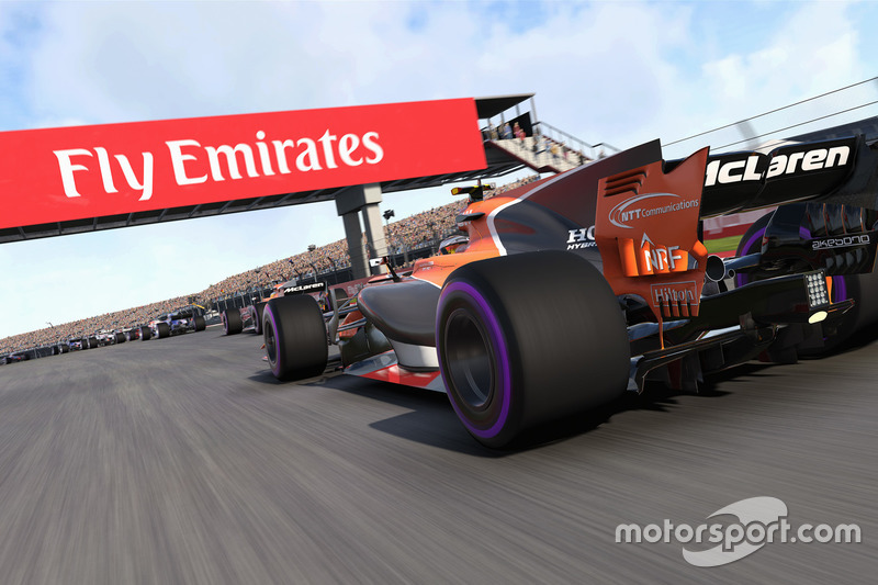 Foto del video juego F1 2017