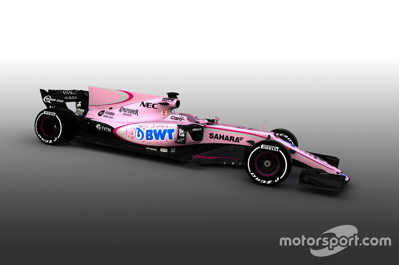 Sahara Force India  VJM10 with BWT