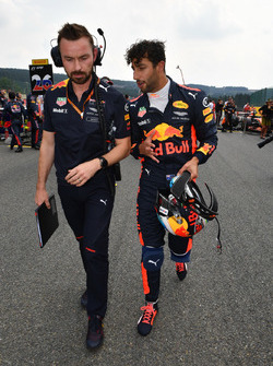 Даніель Ріккардо, Red Bull Racing, гоночни інженер Red Bull Racing Саймон Ренні