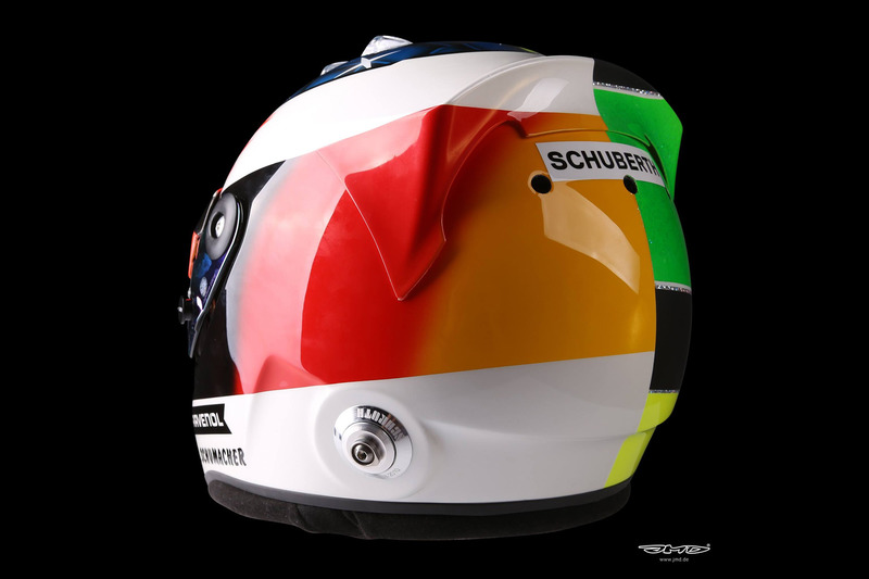 Casco de Mick Schumacher