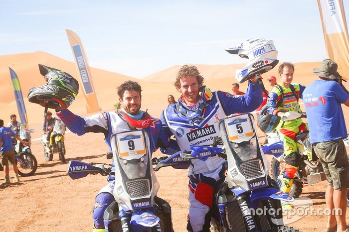 Tercer lugar Franco Caimi, winner Xavier de Soultrait