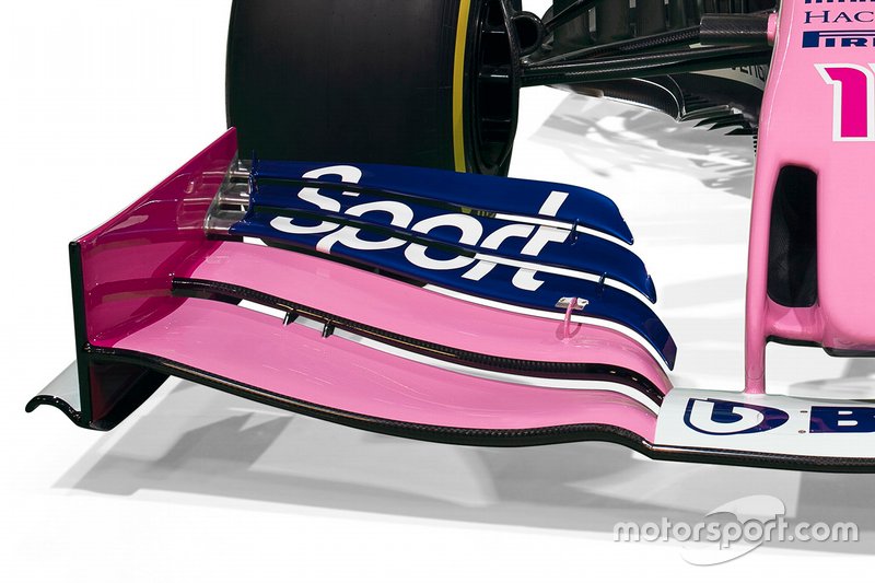 Racing Point livery detail