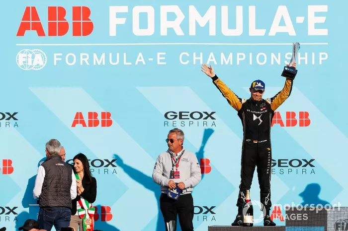 Podio: segundo lugar Andre Lotterer, DS TECHEETAH