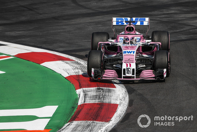 13: Sergio Perez, Racing Point Force India VJM11, 1:17.167