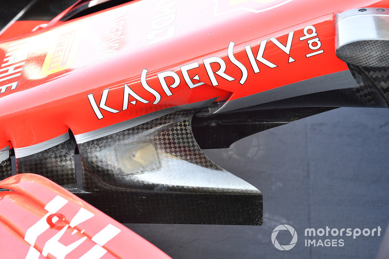 Ferrari SF71H aero detail