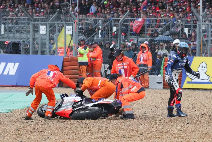 Miguel Oliveira, chute de Pramac Racing