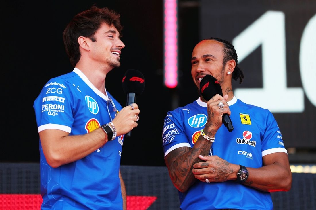 Charles Leclerc, Ferrari, Lewis Hamilton, Ferrari