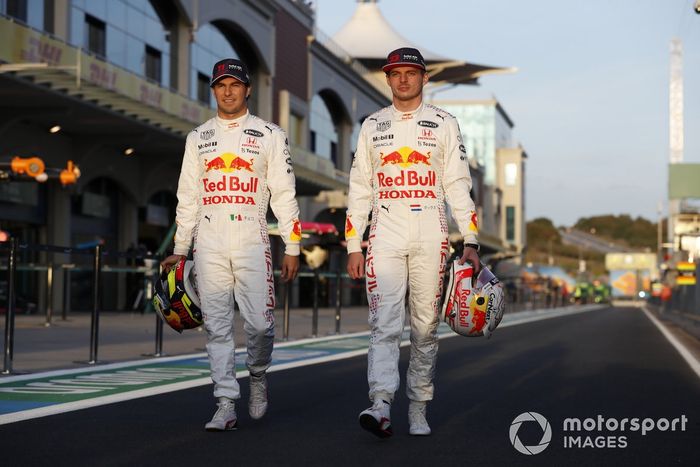 Sergio Pérez, Red Bull Racing Max Verstappen, Red Bull Racing