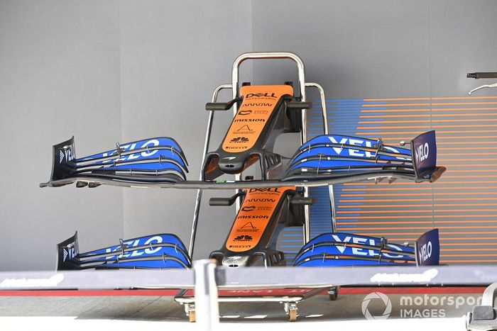 Detalle técnico del McLaren