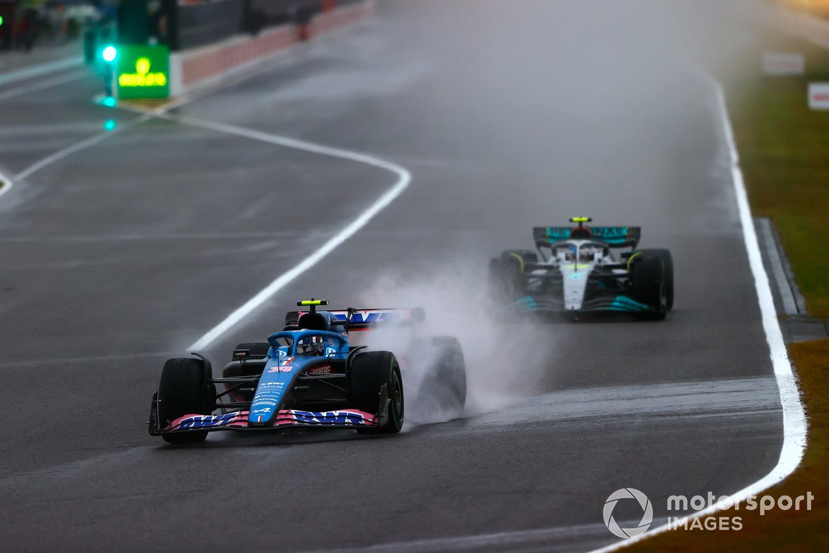 Race-long defence against Hamilton to secure fourth at Suzuka was Ocon's clear season highlight