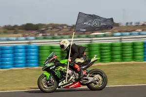 Jonathan Rea, Kawasaki Racing Team celebrates his 5th world title
