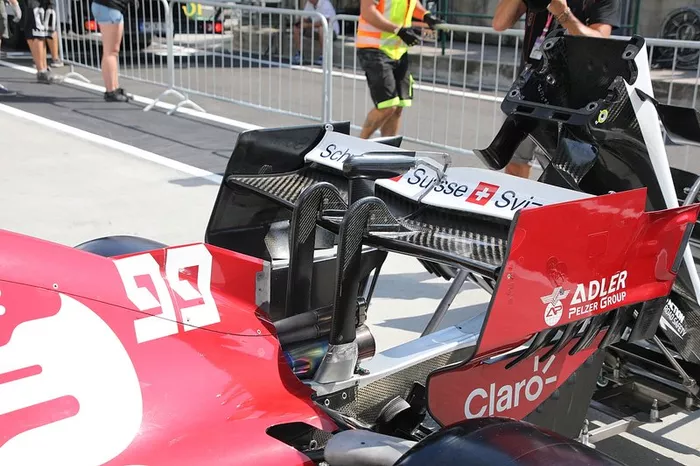 Alfa Romeo C38: Heckflügel