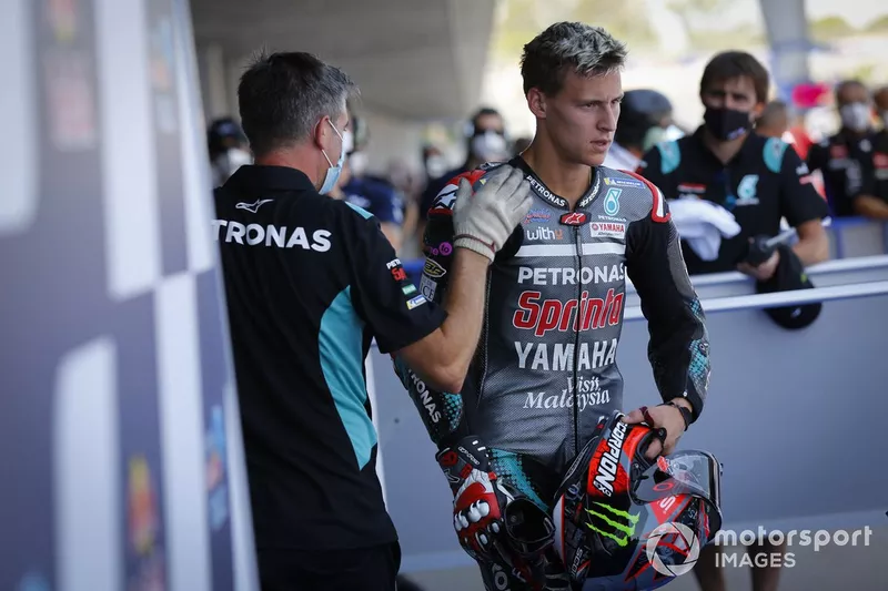Polesitter Fabio Quartararo, Petronas Yamaha SRT