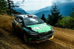 Gus Greensmith, Jonas Andersson, Skoda Fabia RS Rally2