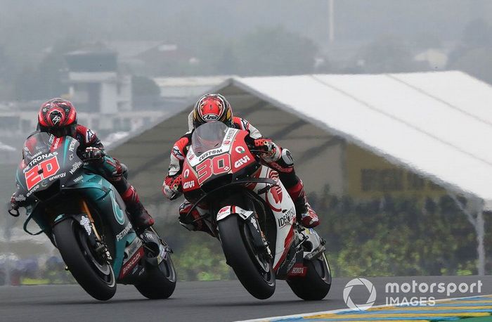 Fabio Quartararo, Petronas Yamaha SRT, Takaaki Nakagami, Team LCR Honda