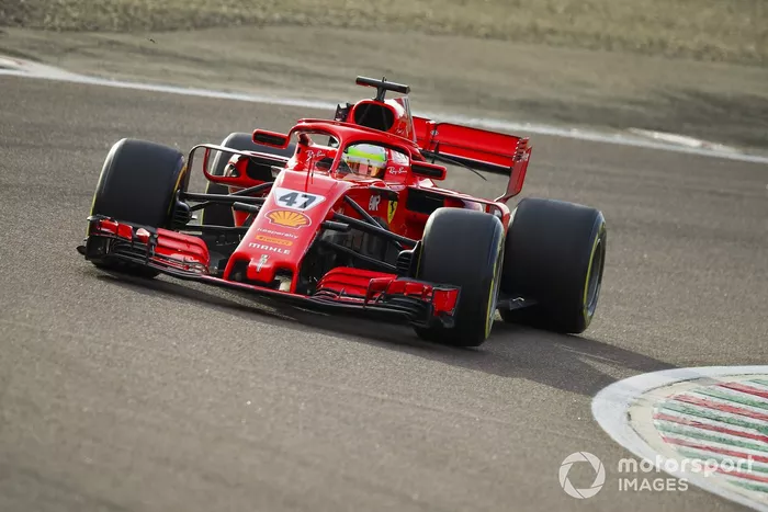 Mick Schumacher, Ferrari SF71H