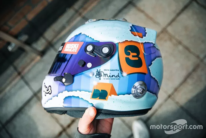Il nuovo casco di Daniel Ricciardo, McLaren