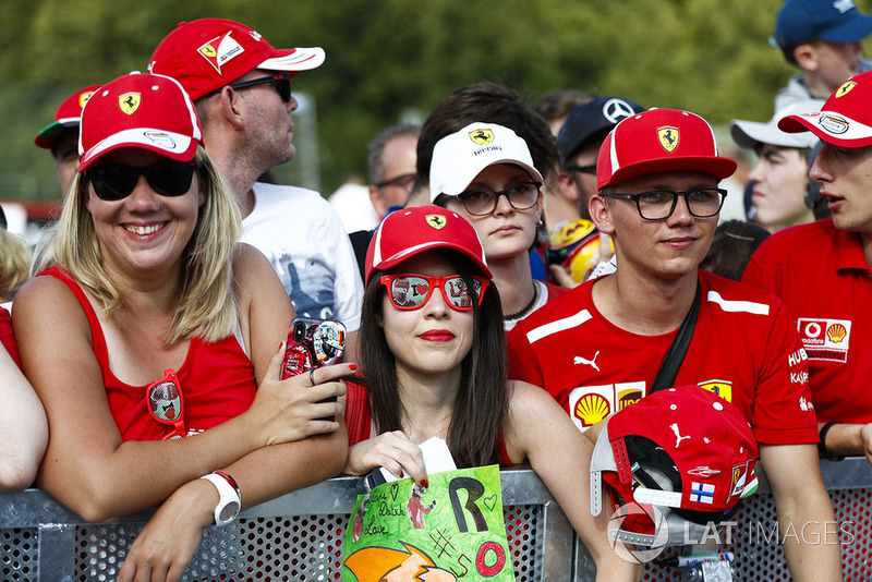 A Belga Nagydíj rajongói - F1 2018