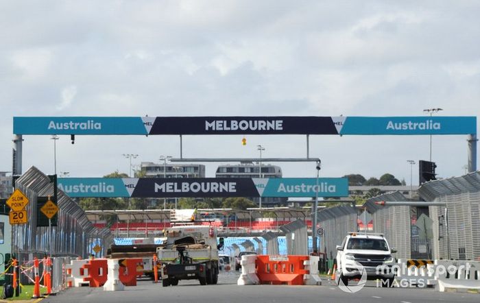 Llegada del material