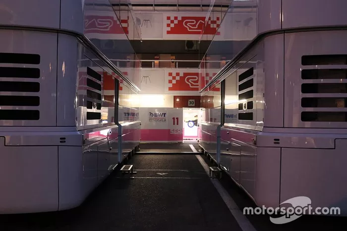 El motorhome de Racing Point