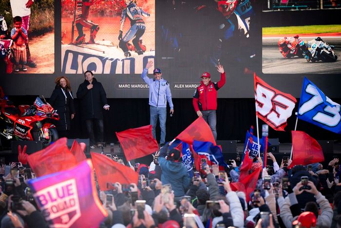 Marc Márquez, equipo Ducati, Alex Márquez, equipo Gresini