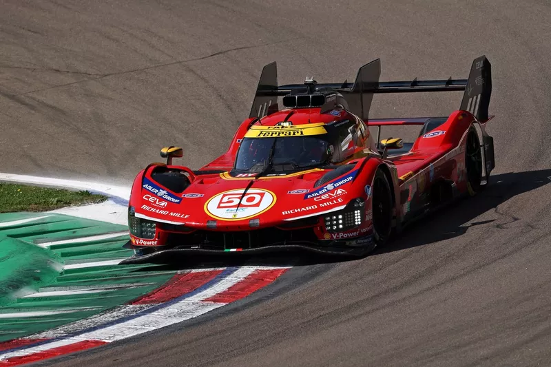#50 Ferrari AF Corse Ferrari 499P: Antonio Fuoco, Miguel Molina, Nicklas Nielsen