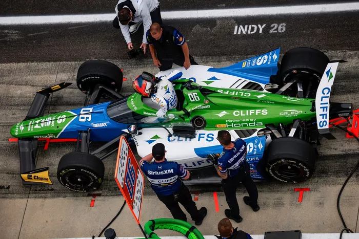 Helio Castroneves , Meyer Shank Racing w/Curb Agajanian Honda