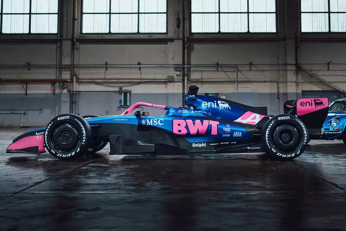 Alpine A526 livery
